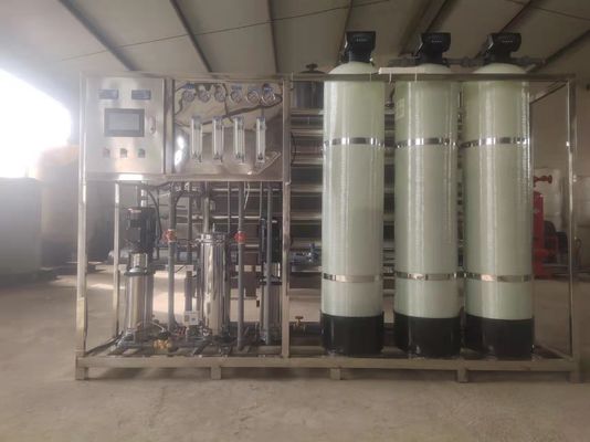 Stainless Steel Pre Treatment 5000L/H Reverse Osmosis Plant For Food Beverage Industry