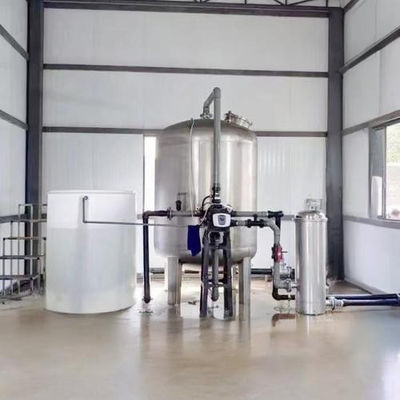 1-100T Water Softening Plant For Metal Smelting Boiler Cooling And Scale Prevention