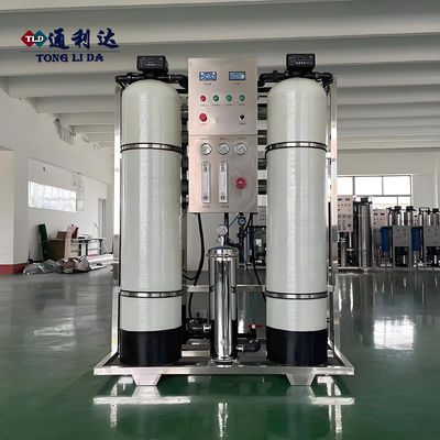 250L/H Regular Industrial RO System With Low Energy Consumption RO Membrane 1.1m*1m*1.5m