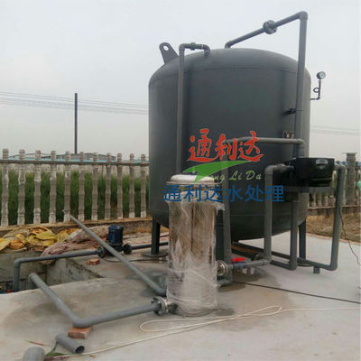Stainless Steel Carbon Shallow Sand Filter Self Cleaning Water Filtration Solution
