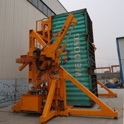 Tonglida Heavy Duty 20 ft Container Flipper Equipment With 0-90 Degrees And 0-180 Degrees Flipping Angle