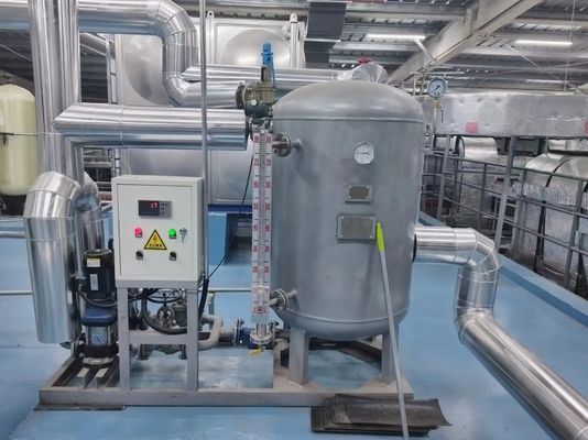 Pneumatic Condensate Water Recovery System For Closed Recovery Of Condensate In Steam Heating Systems