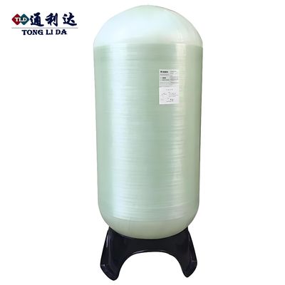 FRP 1-15 MT Quartz Sand Filter Remove Suspended Matter / Sediment / Impurities